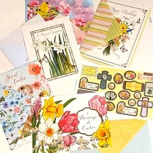 New Set of Cards (Set of 5) & Stickers